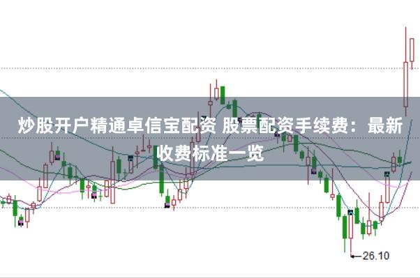 炒股开户精通卓信宝配资 股票配资手续费：最新收费标准一览