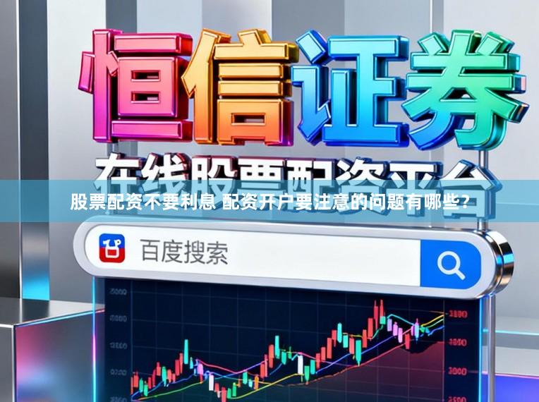 股票配资不要利息 配资开户要注意的问题有哪些？